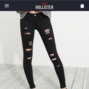 Hollister Stretch Low-Rise Super Skinny Jeans